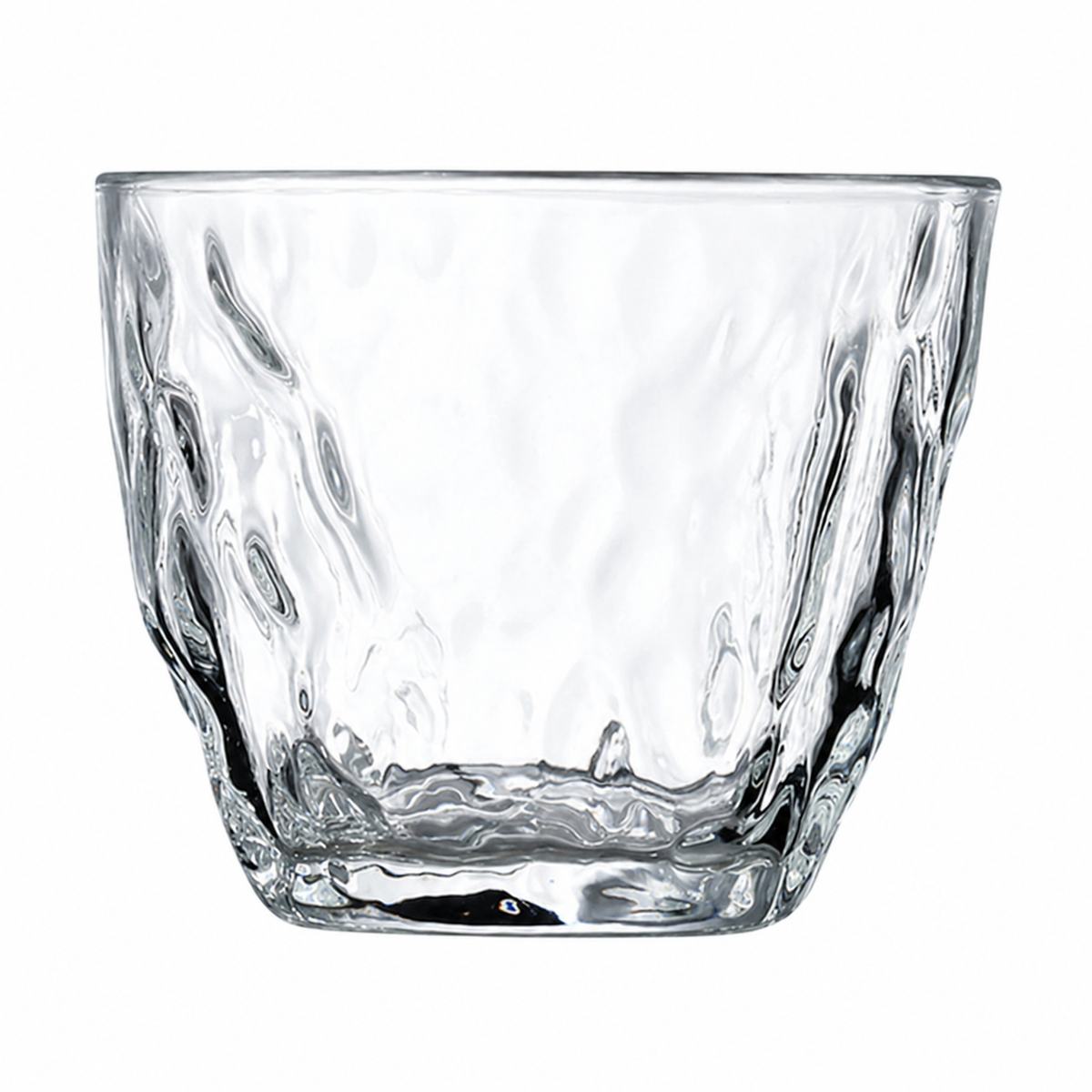 Textured Glass Cup