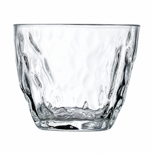 Textured Glass Cup