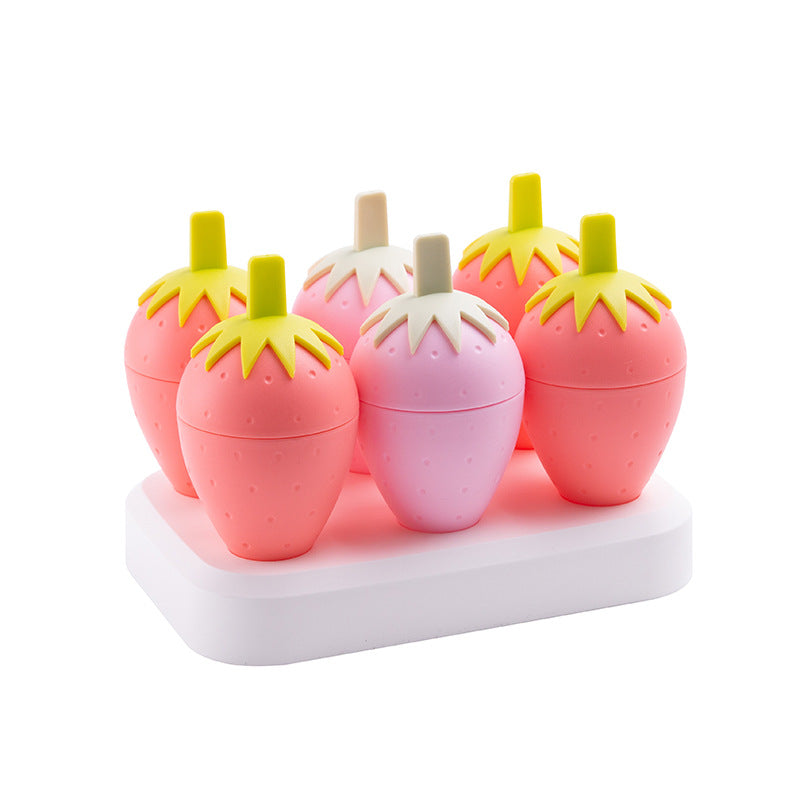 Strawberry Popsicle Mold