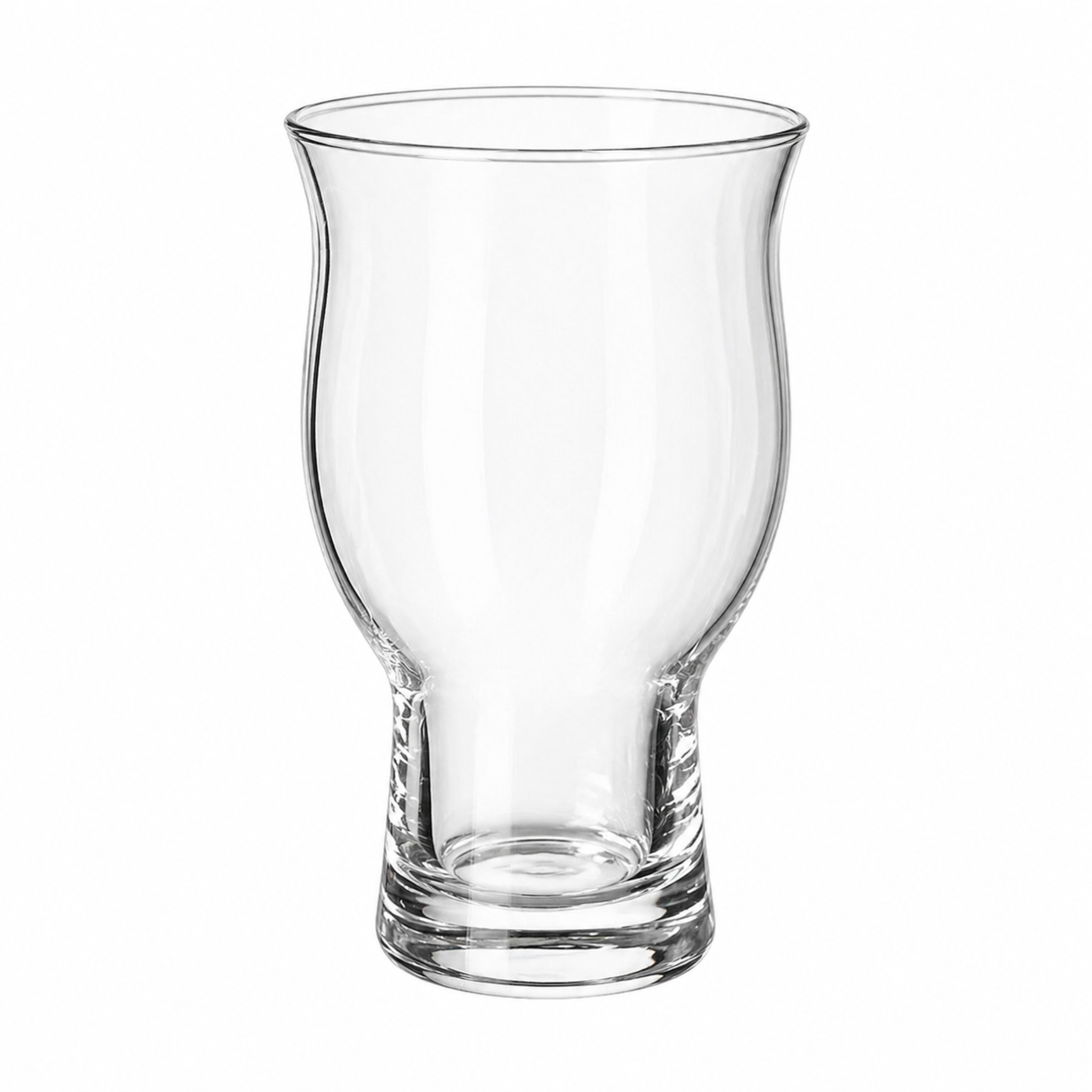 Curved Shape Glass Cup